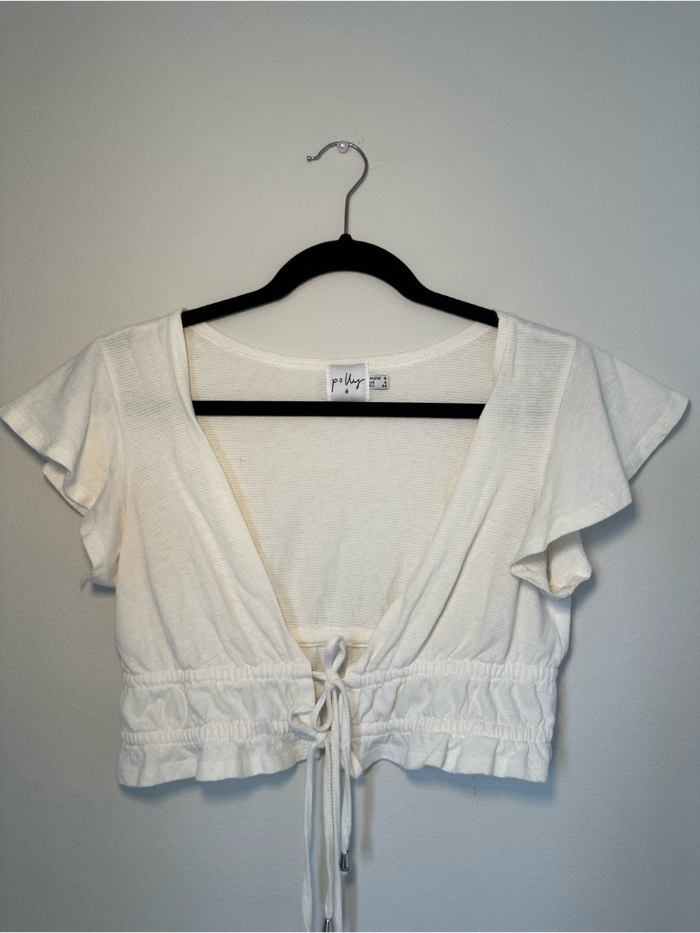 Princess Polly Tie Front Top/Swim Cover